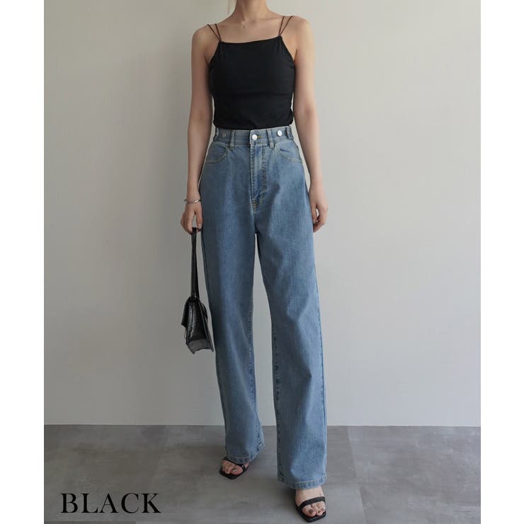 カップ付き配色リブキャミソールRashik カットソー 大人カジュアル | BUYSENSE | 詳細画像11 