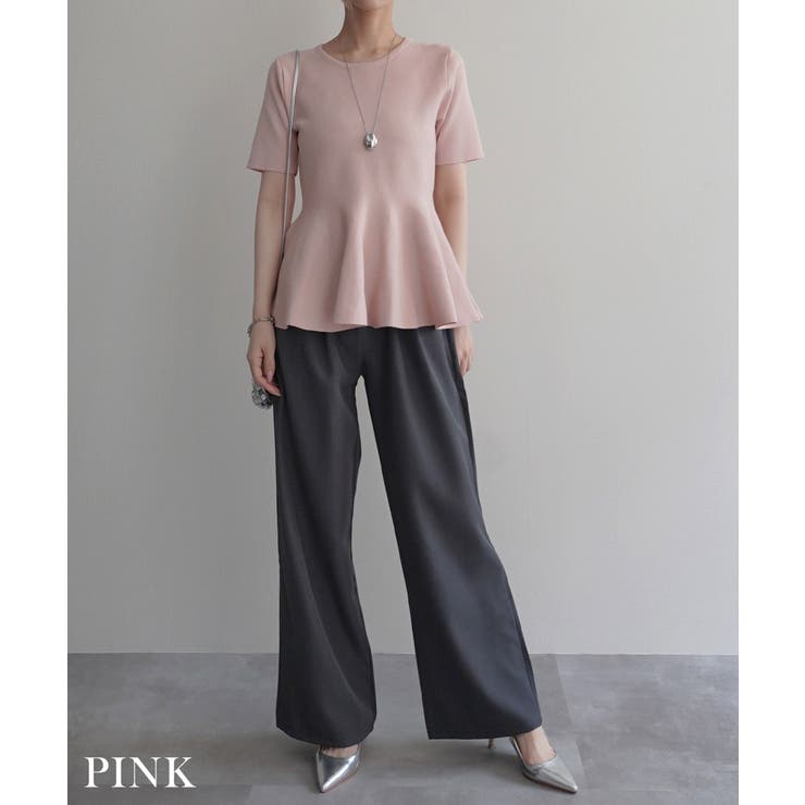 ペプラム半袖プルオーバー Rashik カットソー | BUYSENSE | 詳細画像11 