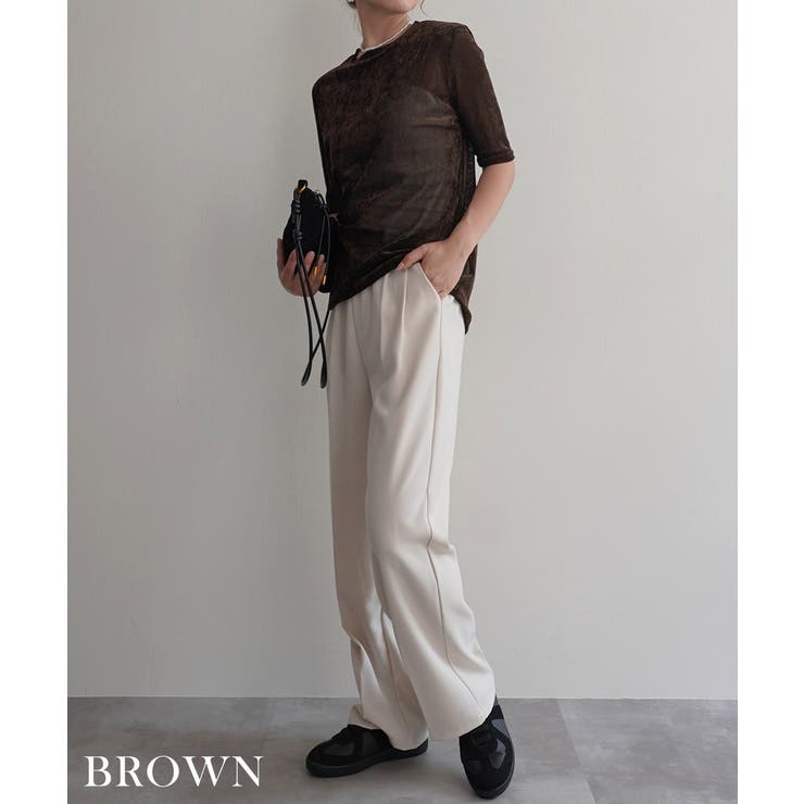 シアーベロアTシャツ Rashik カットソー | BUYSENSE | 詳細画像9 