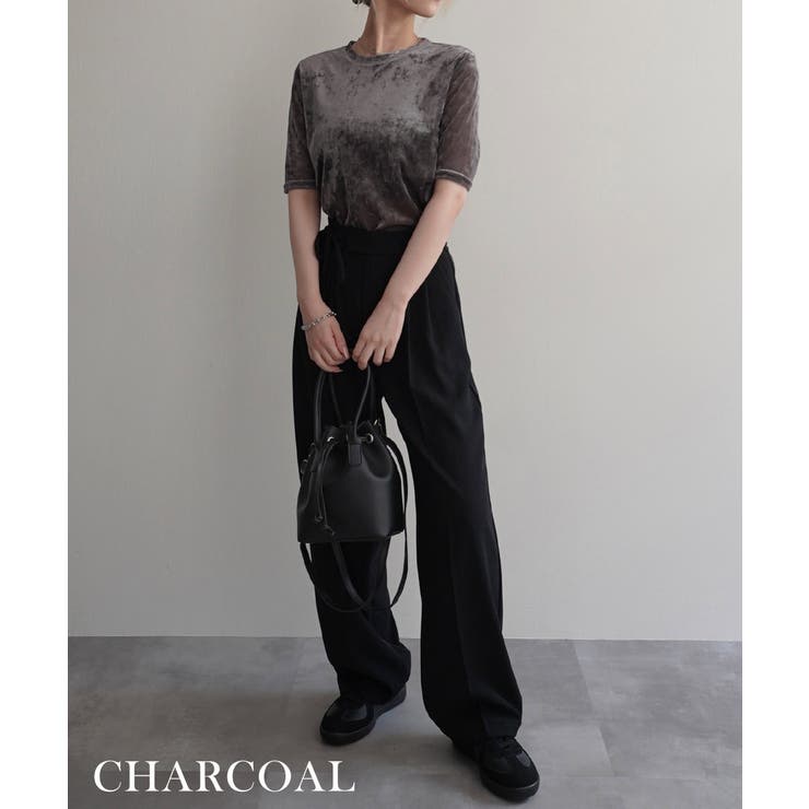 シアーベロアTシャツ Rashik カットソー | BUYSENSE | 詳細画像13 