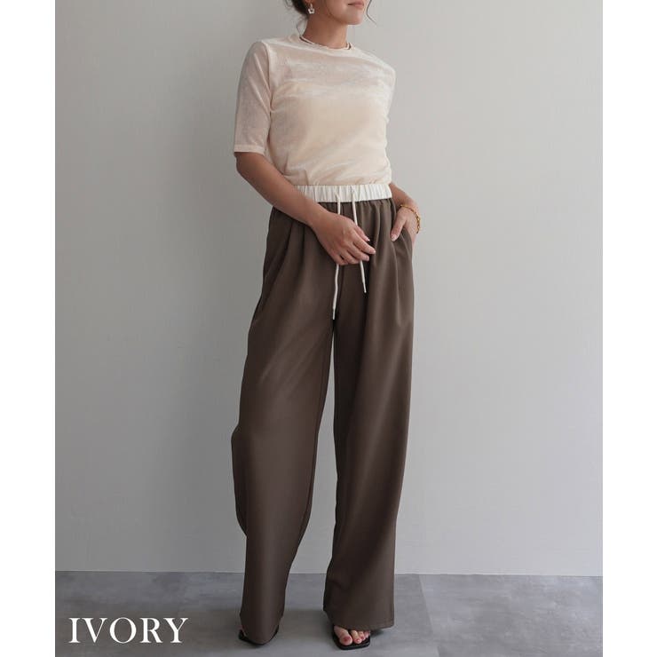 シアーベロアTシャツ Rashik カットソー | BUYSENSE | 詳細画像5 