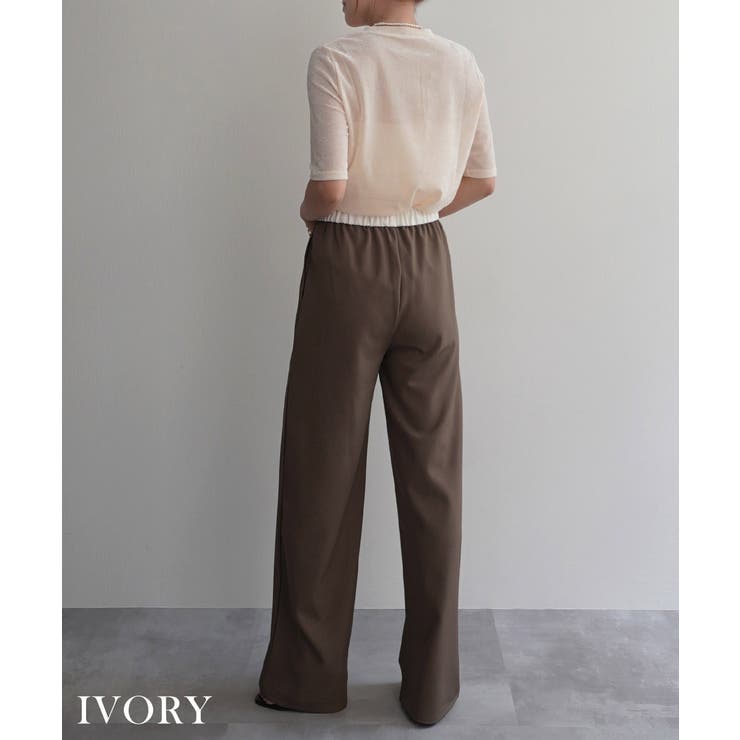 シアーベロアTシャツ Rashik カットソー | BUYSENSE | 詳細画像7 