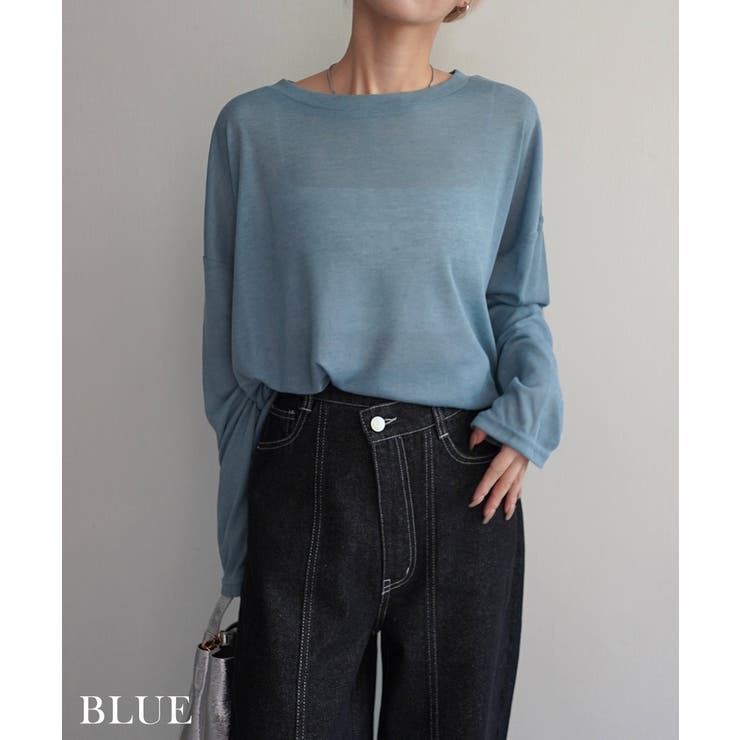 オーバーサイズシアートップスRashik カットソー 大人カジュアル | BUYSENSE | 詳細画像10 