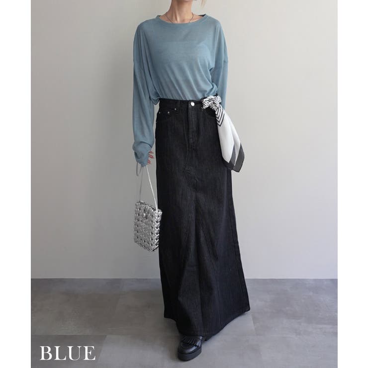 オーバーサイズシアートップスRashik カットソー 大人カジュアル | BUYSENSE | 詳細画像11 