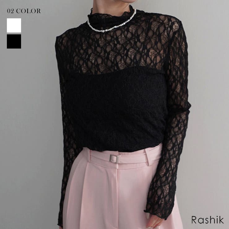 総レースシアートップス Rashik カットソー | BUYSENSE | 詳細画像1 