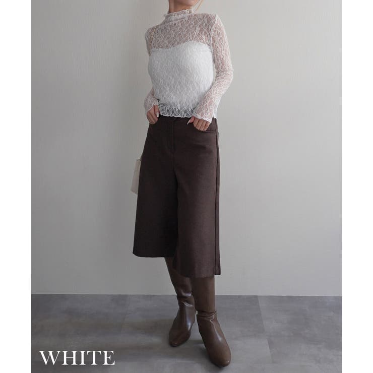 総レースシアートップス Rashik カットソー | BUYSENSE | 詳細画像6 