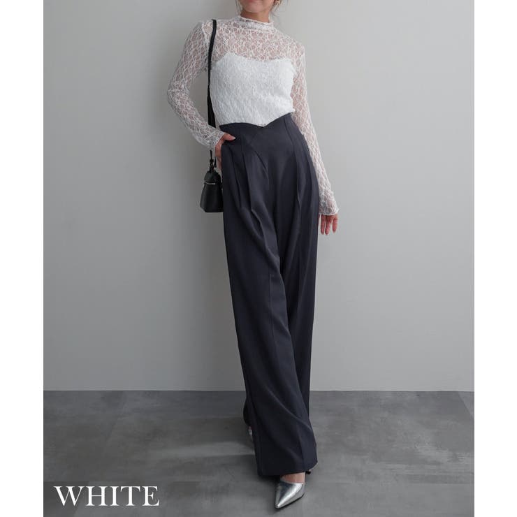 総レースシアートップス Rashik カットソー | BUYSENSE | 詳細画像8 