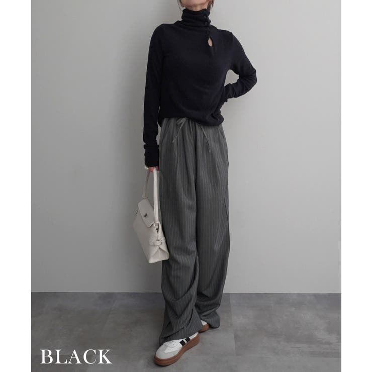 2wayネックニットソーRashik カットソー 大人カジュアル | BUYSENSE | 詳細画像12 