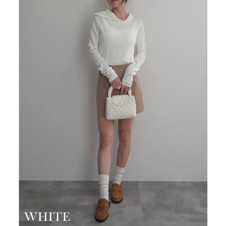 2wayネックニットソーRashik カットソー 大人カジュアル | BUYSENSE | 詳細画像5 