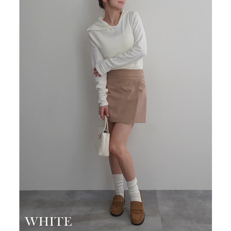 2wayネックニットソーRashik カットソー 大人カジュアル | BUYSENSE | 詳細画像6 
