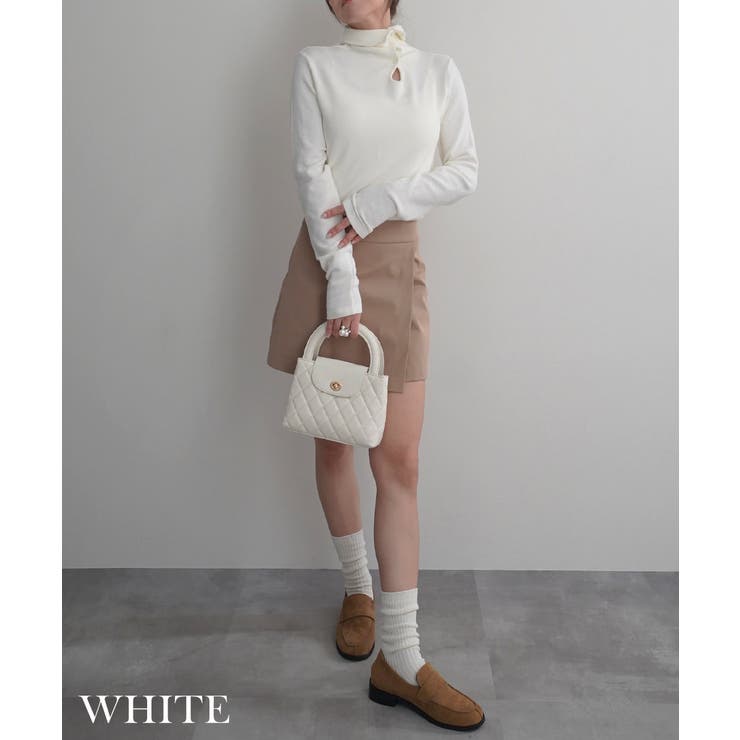 2wayネックニットソーRashik カットソー 大人カジュアル | BUYSENSE | 詳細画像7 