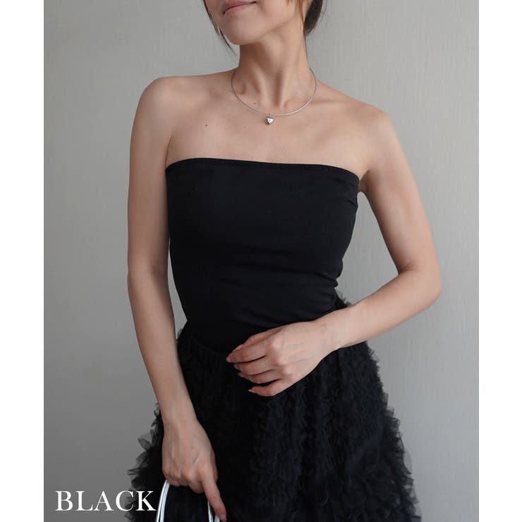 カップ付きチューブトップRashik カットソー 大人カジュアル | BUYSENSE | 詳細画像12 