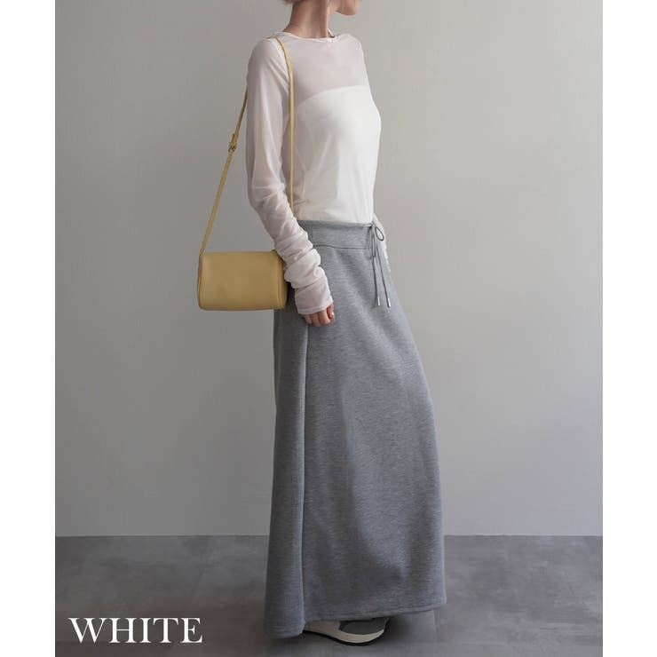 袖シャーリングシアートップスRashik カットソー 大人カジュアル | BUYSENSE | 詳細画像6 