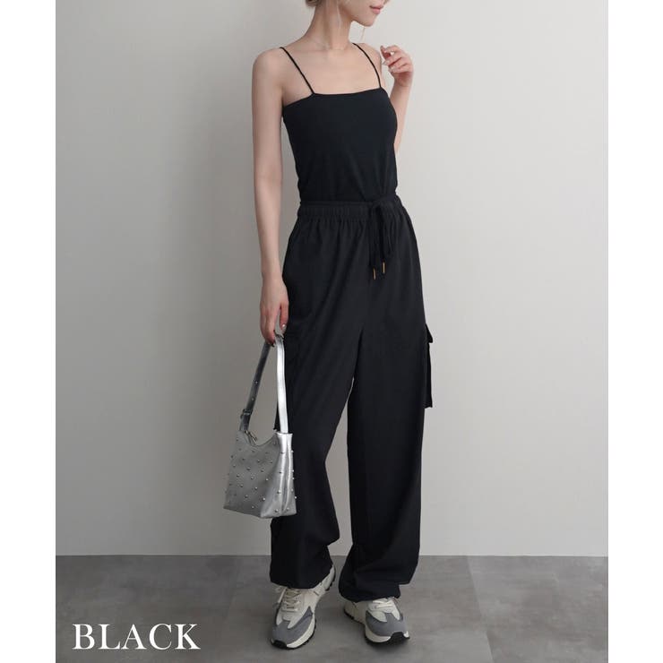 接触冷感カップ付きベアキャミソール Rashik カットソー | BUYSENSE | 詳細画像10 