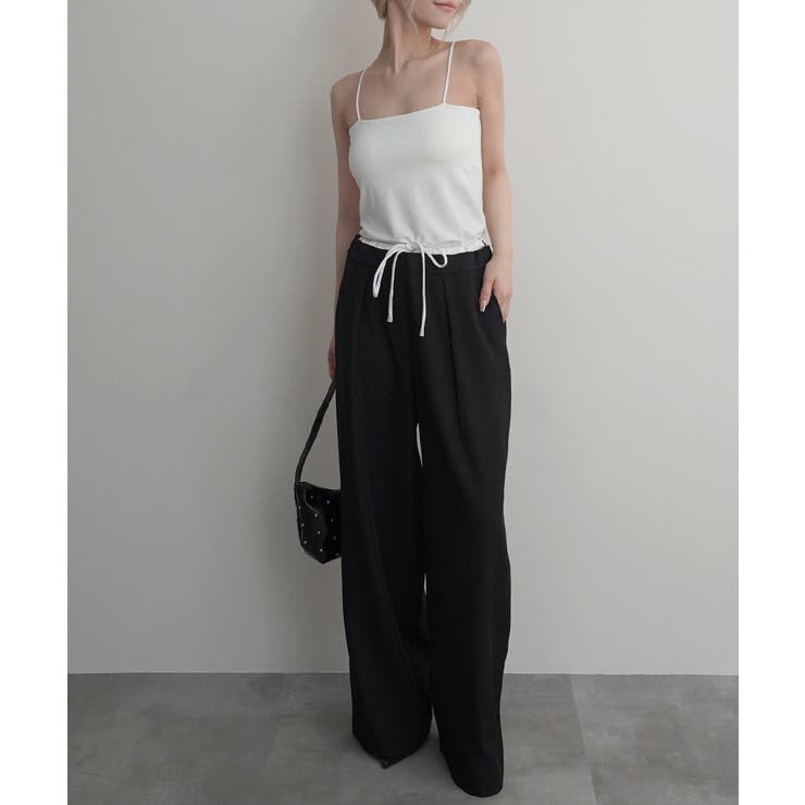 接触冷感カップ付きベアキャミソール Rashik カットソー | BUYSENSE | 詳細画像4 