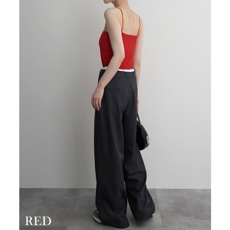 接触冷感カップ付きベアキャミソール Rashik カットソー | BUYSENSE | 詳細画像6 