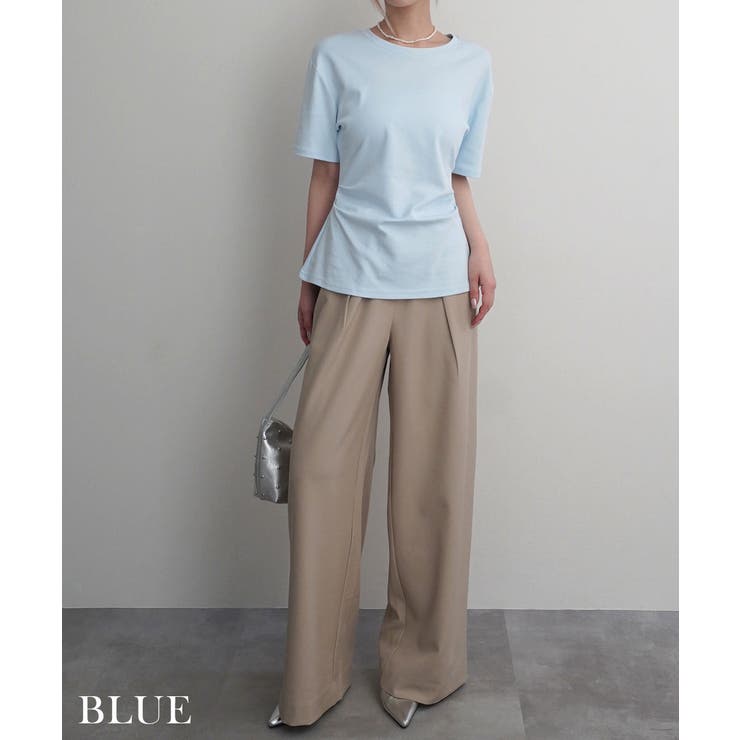 ウエストシェイプＴシャツRashik カットソー 大人カジュアル | BUYSENSE | 詳細画像12 