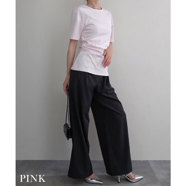 ウエストシェイプＴシャツRashik カットソー 大人カジュアル | BUYSENSE | 詳細画像15 