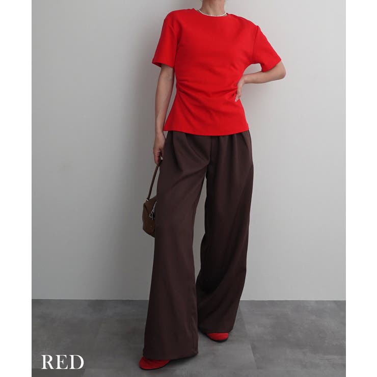 ウエストシェイプＴシャツRashik カットソー 大人カジュアル | BUYSENSE | 詳細画像17 
