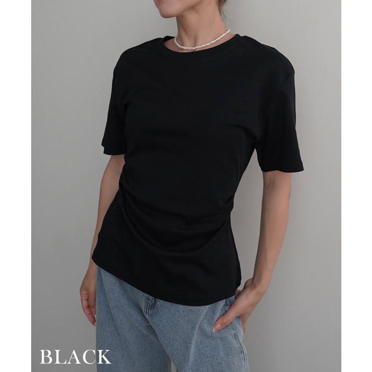 ウエストシェイプＴシャツRashik カットソー 大人カジュアル | BUYSENSE | 詳細画像19 