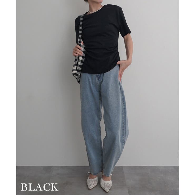 ウエストシェイプＴシャツRashik カットソー 大人カジュアル | BUYSENSE | 詳細画像21 
