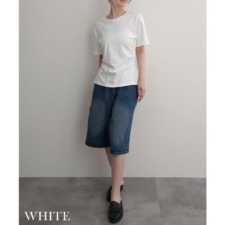 ウエストシェイプＴシャツRashik カットソー 大人カジュアル | BUYSENSE | 詳細画像7 