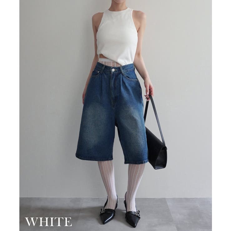 接触冷感カップ付きアメスリタンクRashik カットソー 大人カジュアル | BUYSENSE | 詳細画像7 