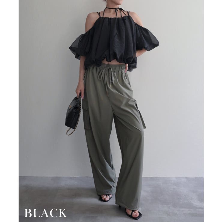 オーガンジーオフショルプルオーバーRashik カットソー 大人カジュアル | BUYSENSE | 詳細画像11 