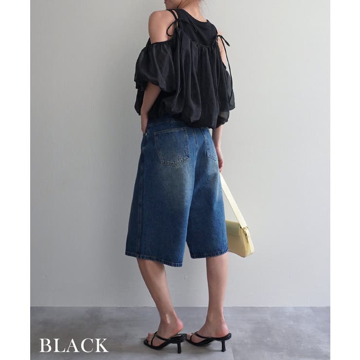 オーガンジーオフショルプルオーバーRashik カットソー 大人カジュアル | BUYSENSE | 詳細画像13 