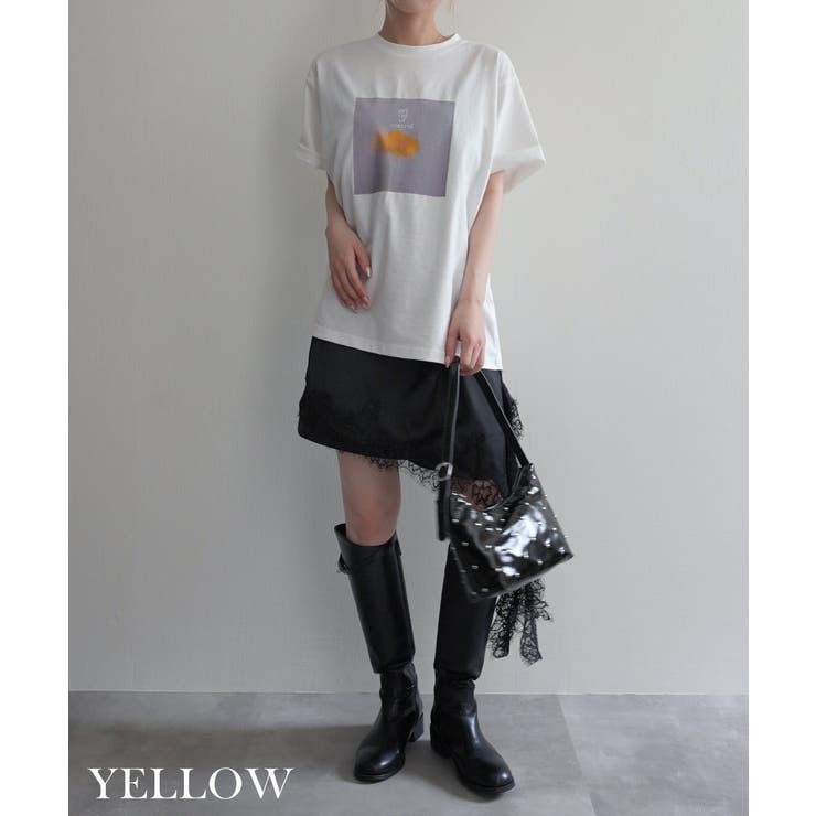 フラワーフォトプリントTシャツRashik カットソー 大人カジュアル | BUYSENSE | 詳細画像7 