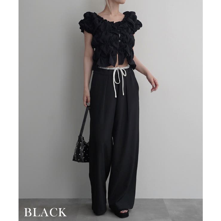 2wayパフスリーブホイップブラウスRashik カットソー 大人カジュアル | BUYSENSE | 詳細画像17 