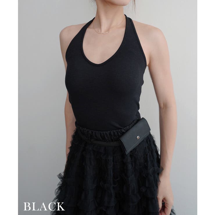 ホルターネックパッドinキャミRashik カットソー 大人カジュアル | BUYSENSE | 詳細画像16 