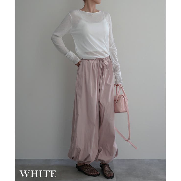 バックシャンレーストップスRashik カットソー 大人カジュアル | BUYSENSE | 詳細画像5 