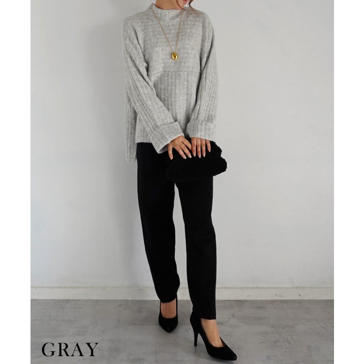 ハイネックニットトップス Rashik ニット | BUYSENSE | 詳細画像6 
