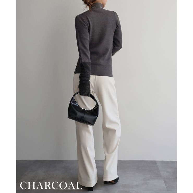 スリーブシャギーニットRashik ニット 大人カジュアル | BUYSENSE | 詳細画像7 