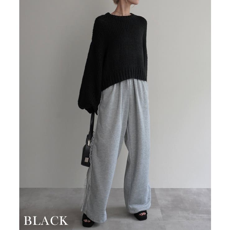 バルーンスリーブショートニットRashik ニット 大人カジュアル | BUYSENSE | 詳細画像15