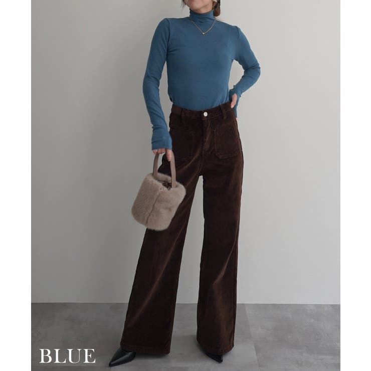 サムホール付ハイネックアンゴラニットRashik ニット 大人カジュアル | BUYSENSE | 詳細画像12 