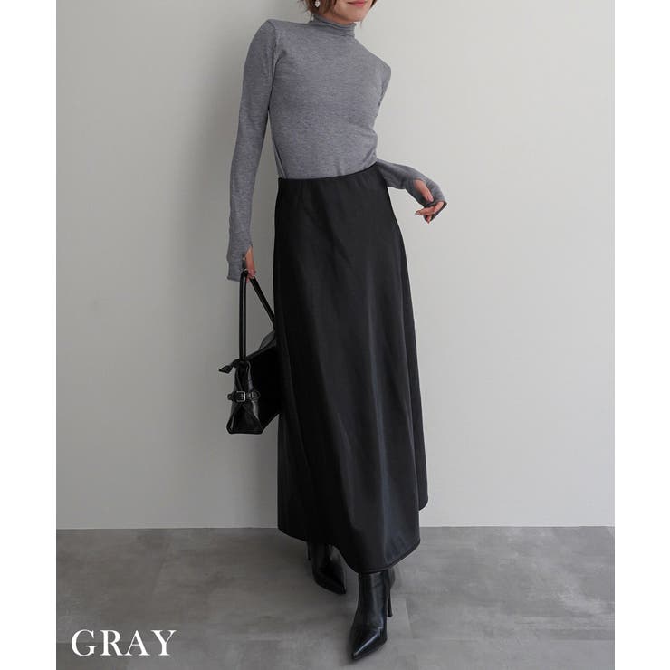 サムホール付ハイネックアンゴラニットRashik ニット 大人カジュアル | BUYSENSE | 詳細画像16 