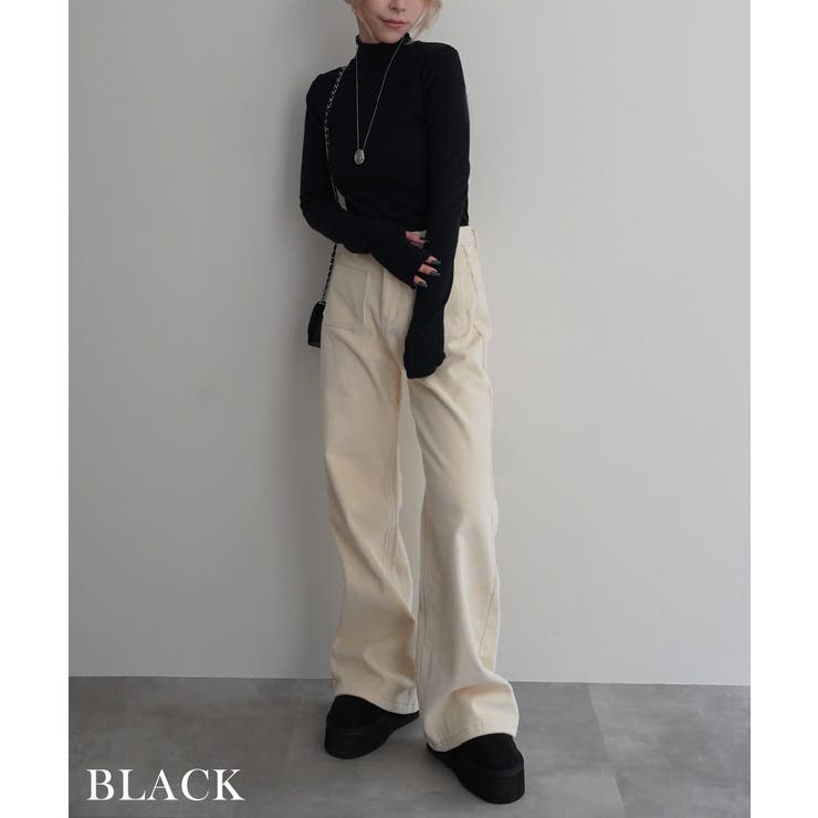サムホール付ハイネックアンゴラニットRashik ニット 大人カジュアル | BUYSENSE | 詳細画像20 