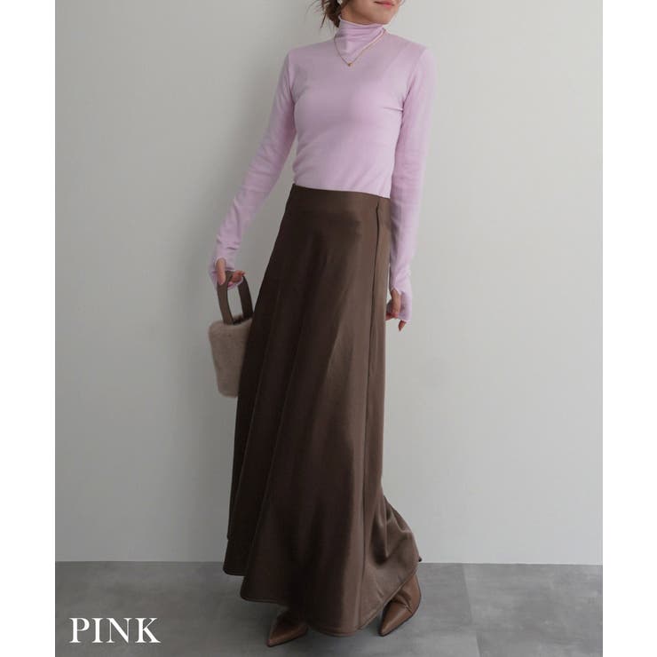 サムホール付ハイネックアンゴラニットRashik ニット 大人カジュアル | BUYSENSE | 詳細画像9 