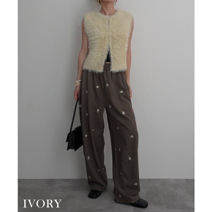 フェザータッチニットベストRashik ニット 大人カジュアル | BUYSENSE | 詳細画像4 