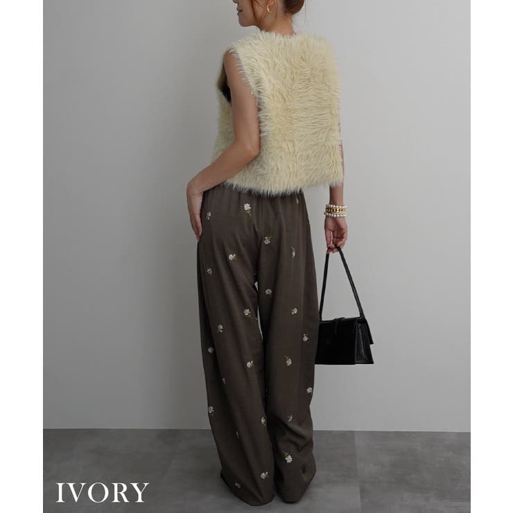 フェザータッチニットベストRashik ニット 大人カジュアル | BUYSENSE | 詳細画像5 