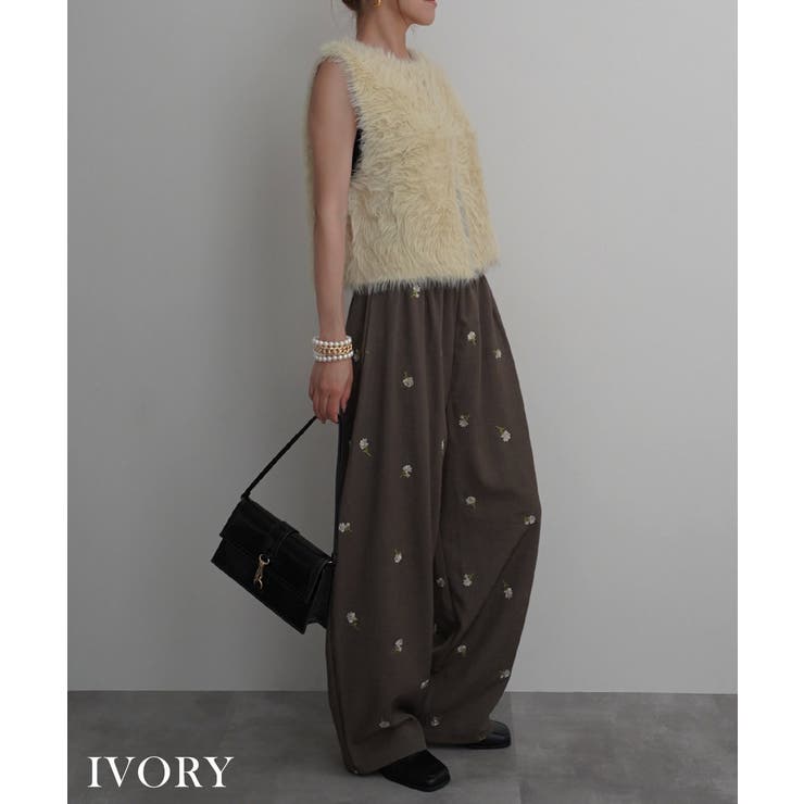 フェザータッチニットベストRashik ニット 大人カジュアル | BUYSENSE | 詳細画像6 