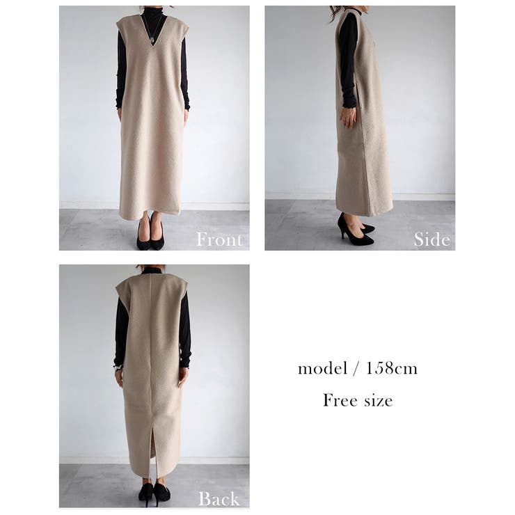 Vネックワンピース Rashik ワンピース | BUYSENSE | 詳細画像4 