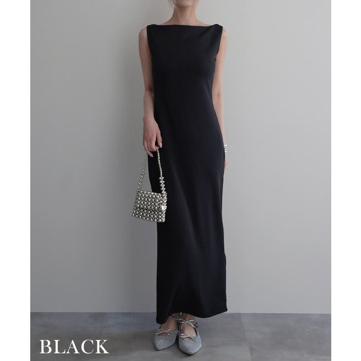 スリムフィットボートネックワンピースRashik ワンピース 大人カジュアル | BUYSENSE | 詳細画像12 