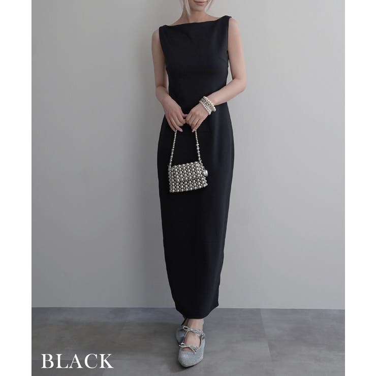 スリムフィットボートネックワンピースRashik ワンピース 大人カジュアル | BUYSENSE | 詳細画像13 