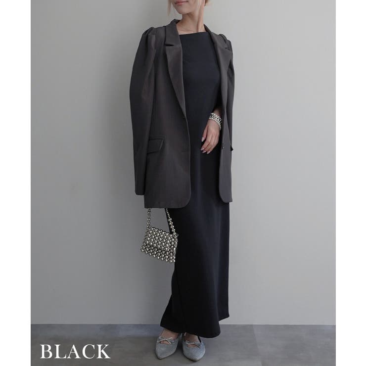 スリムフィットボートネックワンピースRashik ワンピース 大人カジュアル | BUYSENSE | 詳細画像17 