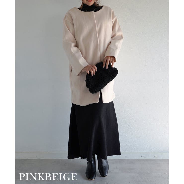 ノーカラーコクーンコート Rashik アウター | BUYSENSE | 詳細画像7 