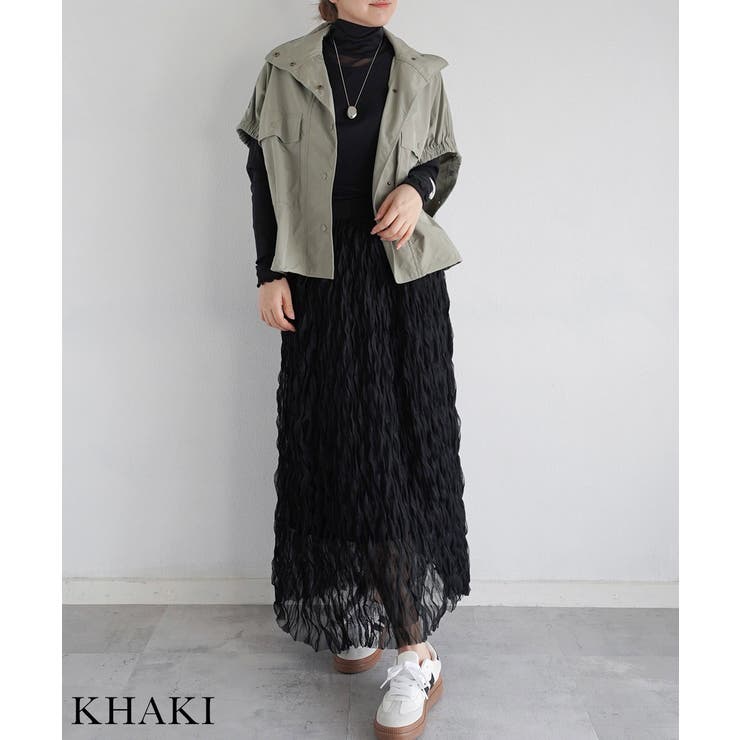 カーキ | 2wayブルゾン Rashik アウター | BUYSENSE