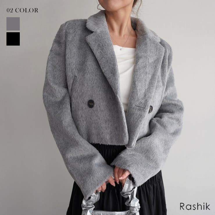 ショートシャギージャケット Rashik アウター | BUYSENSE | 詳細画像1 